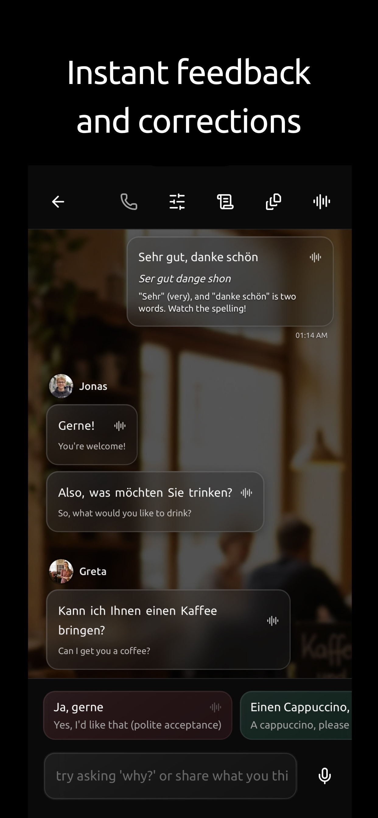 TalkToDia app screenshot 9