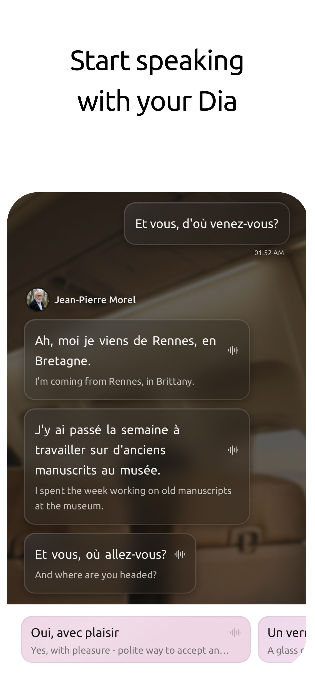 TalkToDia app screenshot 8